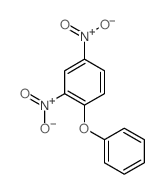 Benzene,2,4-dinitro-1-phenoxy- Structure