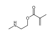 2-(methylamino)ethyl 2-methylprop-2-enoate结构式