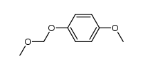1-methoxy-4-(methoxymethoxy)benzene Structure