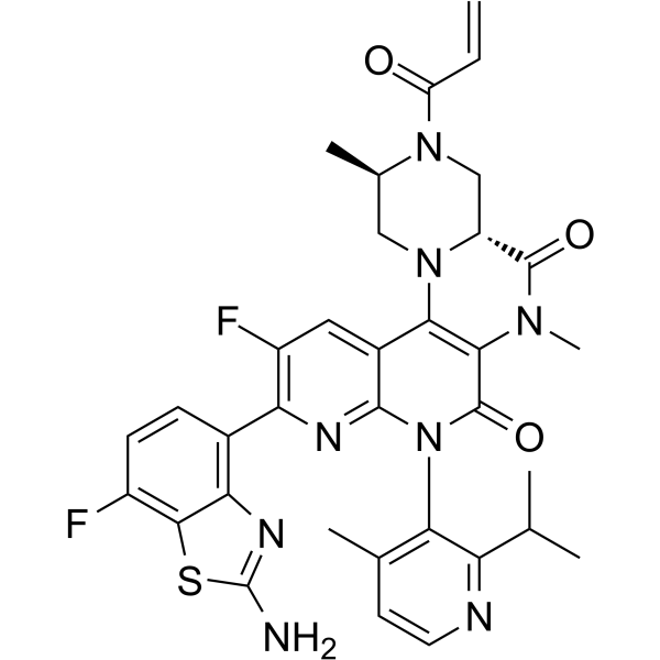 KRAS G12C inhibitor 52 Structure