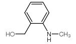 (2-(甲基氨基)苯基)甲醇结构式