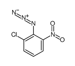 2-azido-1-chloro-3-nitrobenzene Structure