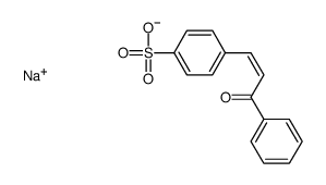 4-(3-Oxo-3-phenyl-1-propenyl)benzenesulfonic acid sodium salt picture