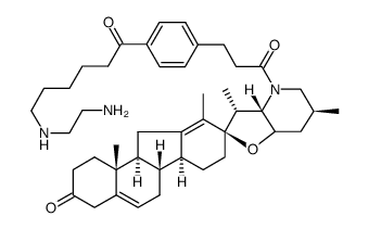 Cyclopamine-KAAD Structure