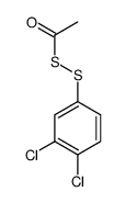 Acetyl(3,4-dichlorophenyl) persulfide结构式
