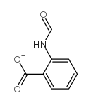 Benzoic acid,2-(formylamino)- Structure