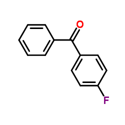 4-氟二苯甲酮结构式