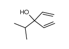 3-isopropyl-penta-1,4-dien-3-ol结构式
