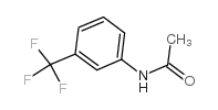 3-乙酰氨基三氟甲苯结构式