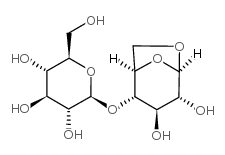1,6-脱水-B-D-纤维二糖结构式
