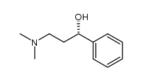 (S)-3-(dimethylamino)-1-phenylpropan-1-ol结构式