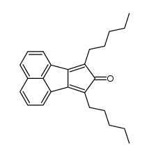 7,9-dipentyl-cyclopent[a]acenaphthylen-8(H)-one Structure
