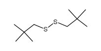 Bis(2,2-dimethylpropyl) persulfide结构式