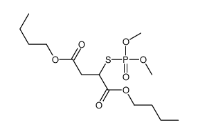 dibutyl 2-dimethoxyphosphorylsulfanylbutanedioate Structure