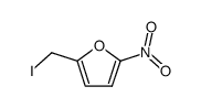 2-(iodomethyl)-5-nitrofuran结构式