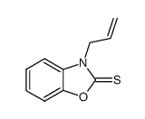 3-allylbenz[d]oxazole-2(3H)-thione Structure