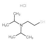2-二异丙基氨基乙烷硫醇盐酸盐结构式