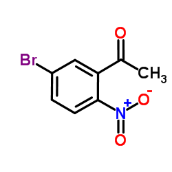 1-(5-溴-2-硝基苯基)乙酮结构式