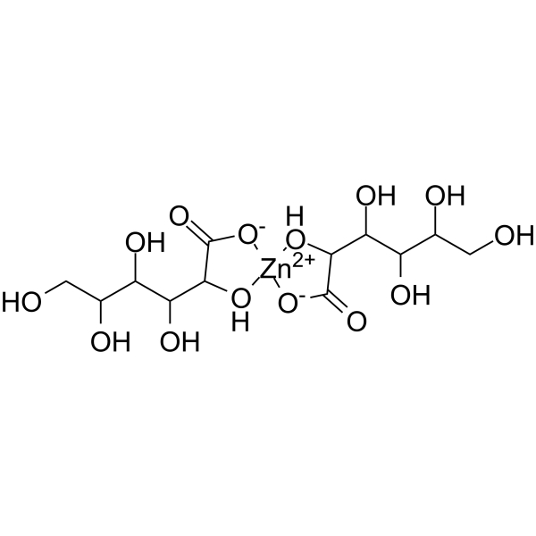 葡萄糖酸锌结构式