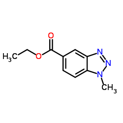 1-甲基-1H-1,2,3-苯并噻唑-5-羧酸乙酯图片