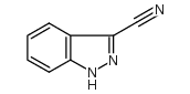 1H-吲唑-3-甲腈结构式