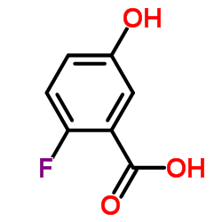 2-Fluoro-5-hydroxybenzoic acid Structure