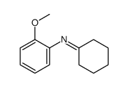 N-(2-methoxyphenyl)cyclohexanimine Structure