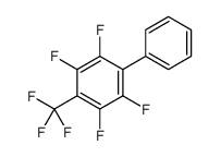 1,2,4,5-tetrafluoro-3-phenyl-6-(trifluoromethyl)benzene结构式