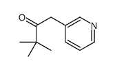 3,3-dimethyl-1-pyridin-3-ylbutan-2-one Structure