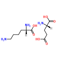 L-赖氨酸-谷氨酸结构式