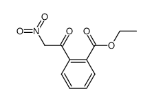 2-nitroacetyl-benzoic acid ethyl ester Structure