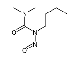 1-butyl-3,3-dimethyl-1-nitrosourea Structure