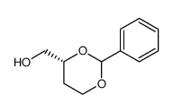 (3R)-1,3-O-benzylidine-1,3,4-butanetriol结构式