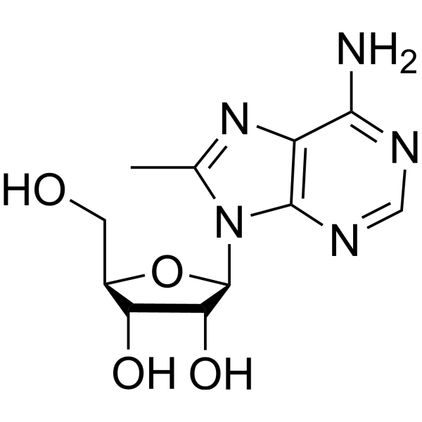 8-methyladenosine结构式
