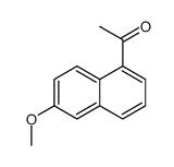 1-(6-methoxy-1-naphthyl)ethan-1-one结构式