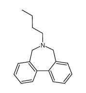 6-Butyl-6,7-dihydro-5H-dibenz[c,e]azepine结构式