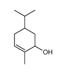 2-methyl-5-propan-2-ylcyclohex-2-en-1-ol结构式