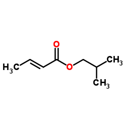 巴豆酸异丁酯结构式