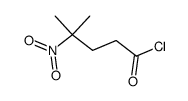 4-methyl-4-nitropentanoyl chloride Structure
