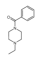 (4-ethylpiperazin-1-yl)(phenyl)methanone结构式