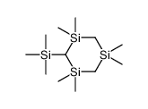 (1,1,3,3,5,5-hexamethyl-1,3,5-trisilinan-2-yl)-trimethylsilane Structure