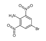 2,6-二硝基-4-溴苯胺结构式