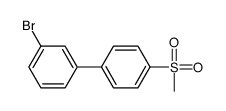 3-BROMO-4'-(METHYLSULFONYL)-1,1'-BIPHENYL Structure