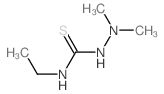 1-dimethylamino-3-ethyl-thiourea结构式