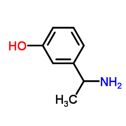 3-(1-氨基乙基)苯酚结构式