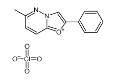 6-methyl-2-phenyl-[1,3]oxazolo[3,2-b]pyridazin-4-ium,perchlorate Structure