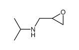 N-(oxiran-2-ylmethyl)propan-2-amine Structure