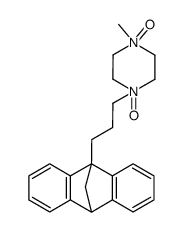1-[3-(10H-9,10-methano-anthracen-9-yl)-propyl]-4-methyl-piperazine 1,4-dioxide Structure