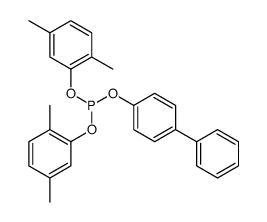 bis(2,5-dimethylphenyl) (4-phenylphenyl) phosphite Structure