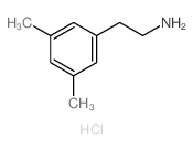 Benzeneethanamine,3,5-dimethyl-, hydrochloride (1:1) Structure